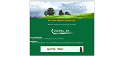 Desktop Screenshot of gospel.sk