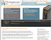 Tablet Screenshot of gospel.com