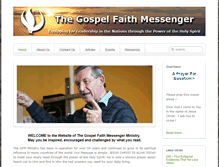 Tablet Screenshot of gospel.org.nz
