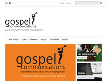 Tablet Screenshot of gospel.org.au